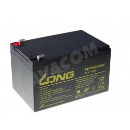 Akumulátor LONG 12V, 12Ah Deep Cycle AGM F2 - Pb