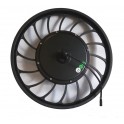BLDC motor 750-1000W, přední kolo 20'